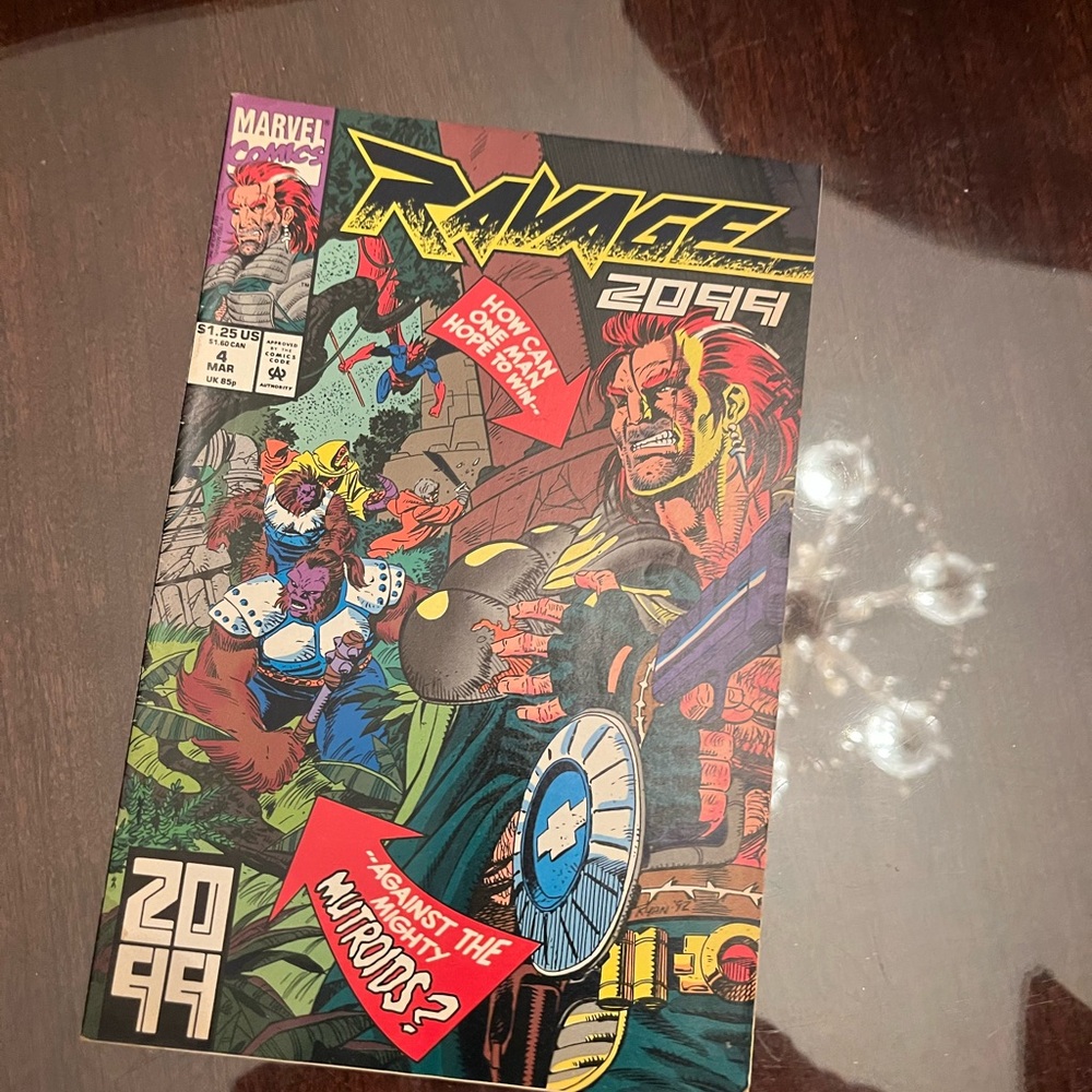 Ravage 2099 #4 Marvel Comics 1993 Stan Lee  Marvel 2099